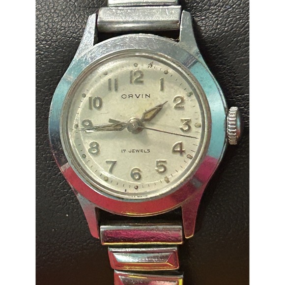 Vintage Orvin 17 Jewels Mechanical Ladies‎ Watch Works main image 11